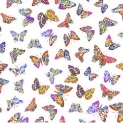 Butterflies - WHITE