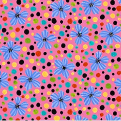 Floral and Dots - PINK