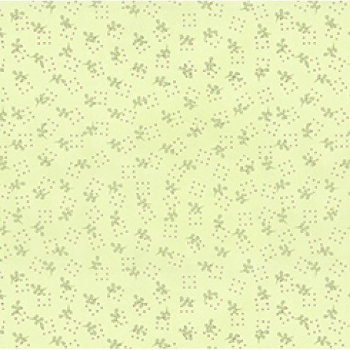 Sprigs & Dots Squares- GREEN