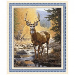 Deer Panel - Panel 90cm