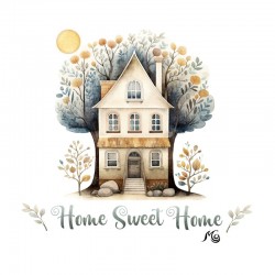 Home Sweet Home - Panel 90cm