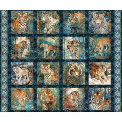 Tiger Picture Patches Panel - 90cm