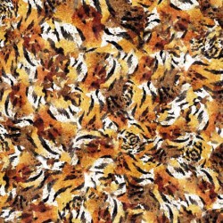 Tiger Skin - ORANGE-BLACK