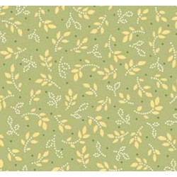 Dotted Leaves -light Green