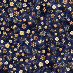 Ditzy Floral -Navy