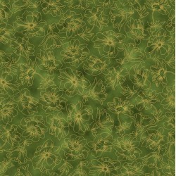 Floral Toile - GREEN