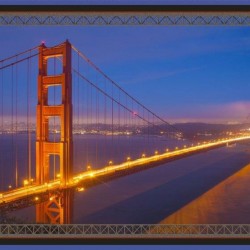 Panel - Digital Golden Gate Bridge 60cm - MULTI