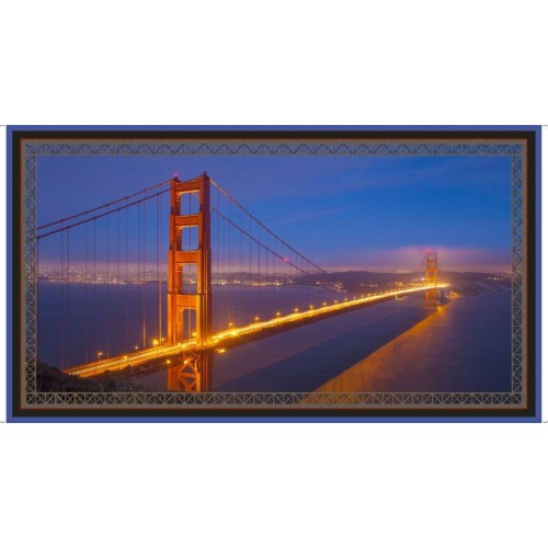 Panel - Digital Golden Gate Bridge 60cm - MULTI