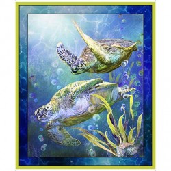 Panel - Sea Turtle 90cm - MULTI