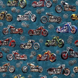 Motorcycles - BLUE