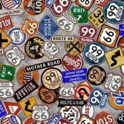 Route 66 Toss - GREY