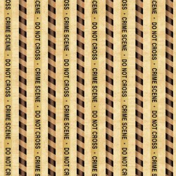 Crime Scene Stripe - CREAM