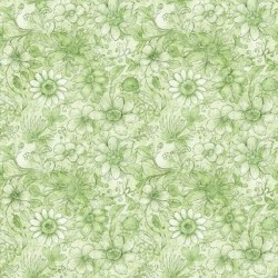 Flower Tonal - GREEN