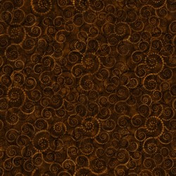 Dotted Scroll - ROOT BEER