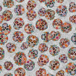 Sugar Skulls Toss - GRAY