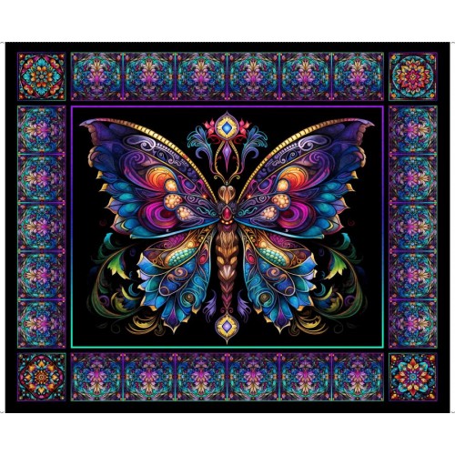 Butterfly (90cm) Panel - MULTI