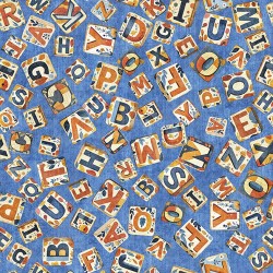 Abc Blocks Toss - BLUE