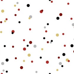 Confetti Dots - WHITE/BLACK