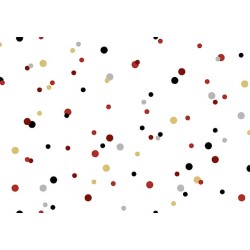 Confetti Dots - WHITE/BLACK