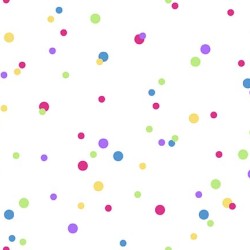 Confetti Dots - WHITE/MULTI