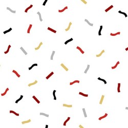 Confetti - WHITE/BLACK
