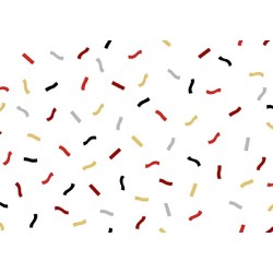 Confetti - WHITE/BLACK