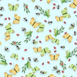 Butterflies - LT BLUE