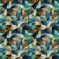 Kaleidoscope Geo - TEAL
