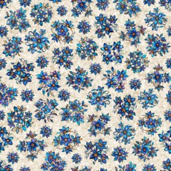 Tossed Floral - CREAM