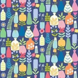 Plants & Vases - NAVY