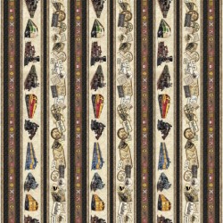 Train Border Stripe - MULTI