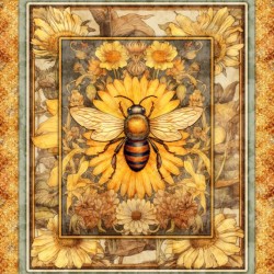 Bee Panel- 90cm