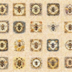 Bee Picture Patches -90cm Panel