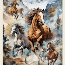 Horse Panel -90cm