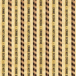 Crime Scene Stripe - CREAM