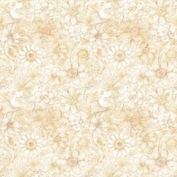 Flower Tonal - CREAM