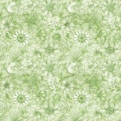 Flower Tonal - GREEN