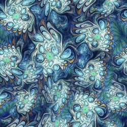 Marble Abstract - TEAL