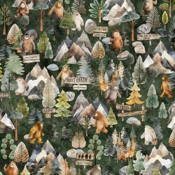 Bigfoot & Trees - FOREST