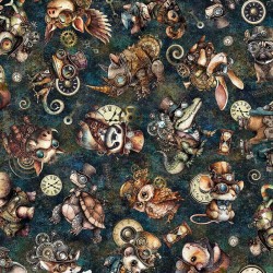 Clockwork Critters Toss - DK TEAL