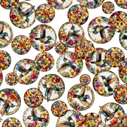 Circle Vignettes - WHITE