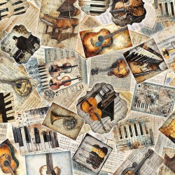 Musical Patches - TAN