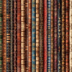 Book Spine Stripe - MULTI