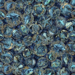 Sea Creature Mandalas - MIDNIGHT