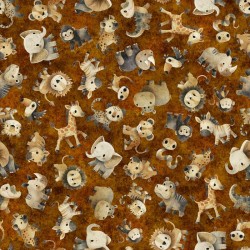 Baby Animal Toss - BROWN