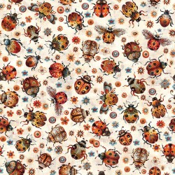 Ladybugs & Bees - CREAM