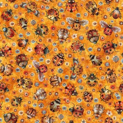 Ladybugs & Bees - ORANGE