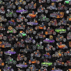 Halloween Hot Rods - BLACK