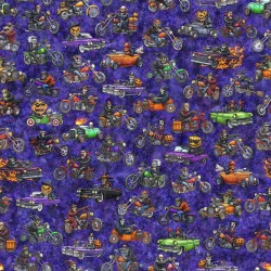 Halloween Hot Rods - PURPLE