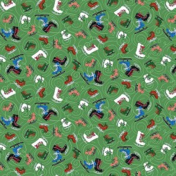 ICE SKATE TOSS - GREEN